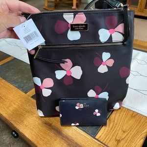 Kate Spade flat crossbody. New with tags